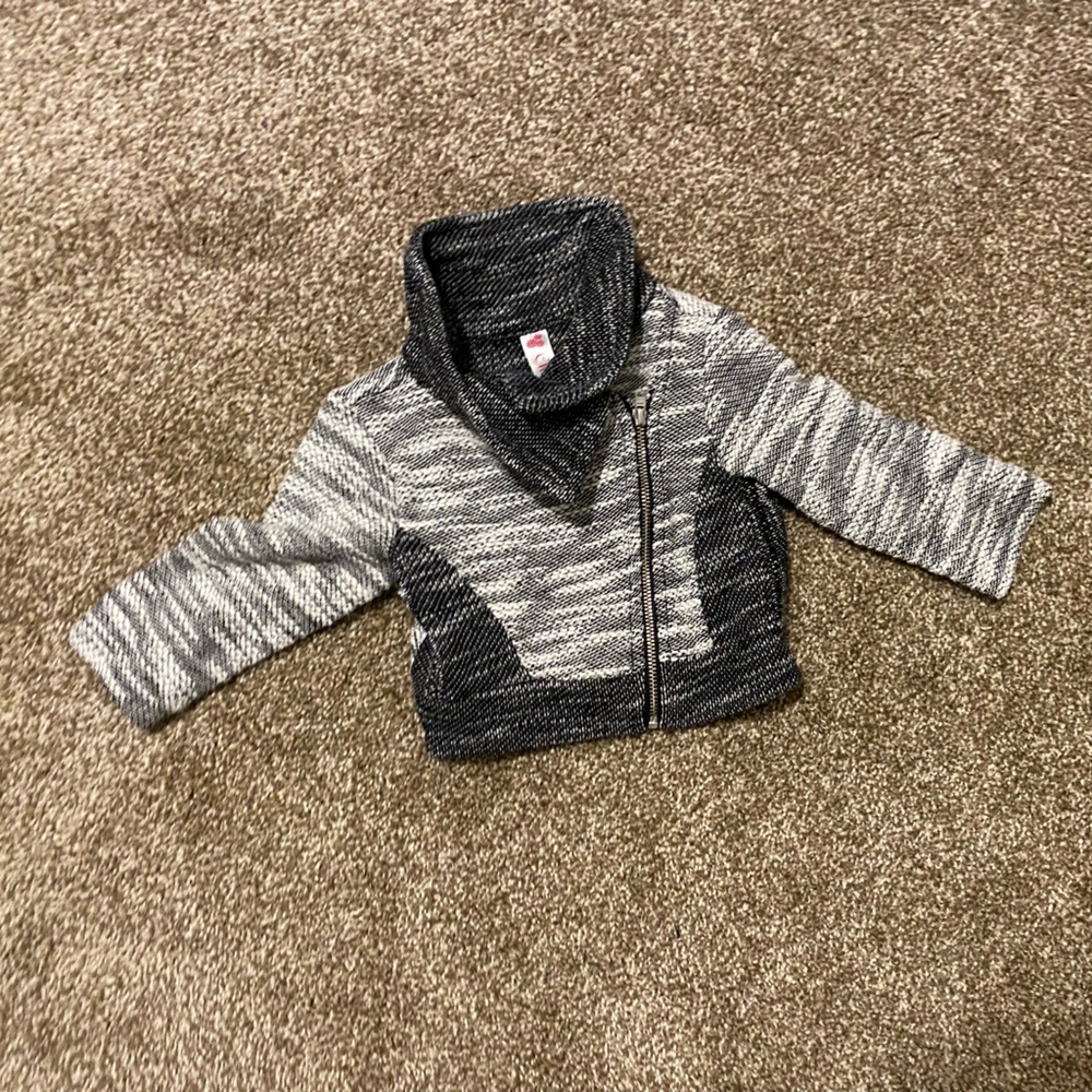 Asymmetrical Zip Sweater